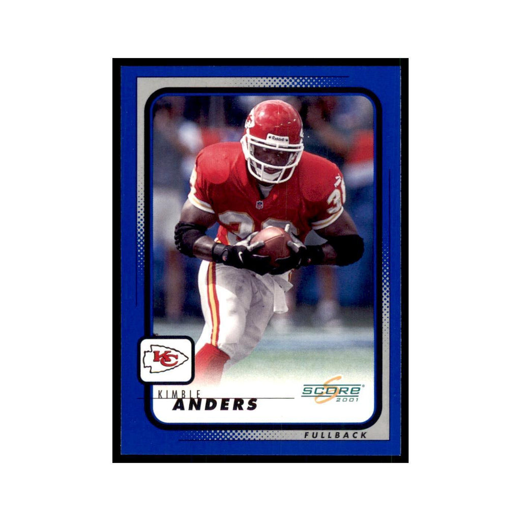 Kimble Anders 2001 Score #101 Football Cards Football Card NM