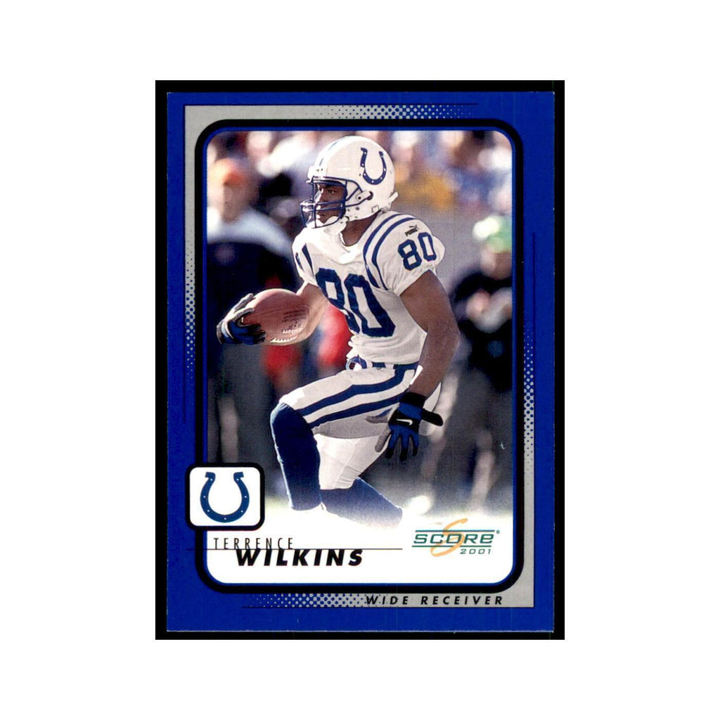 Terrence Wilkins 2001 Score #89 Football Cards Football Card NM