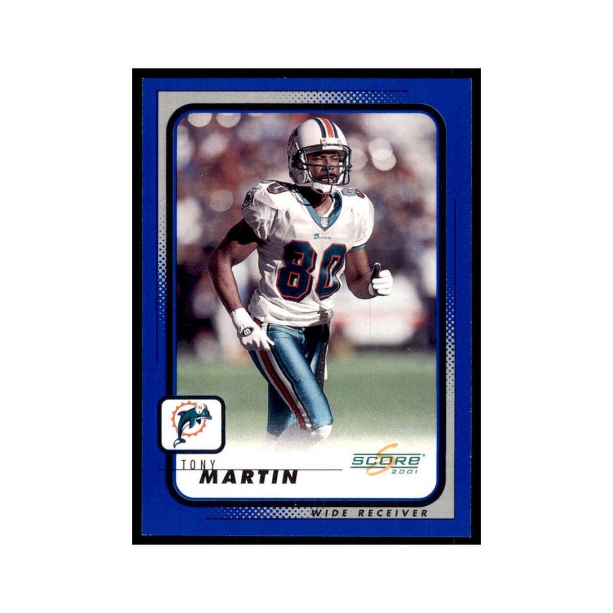 Tony Martin 2001 Score #110 Football Cards