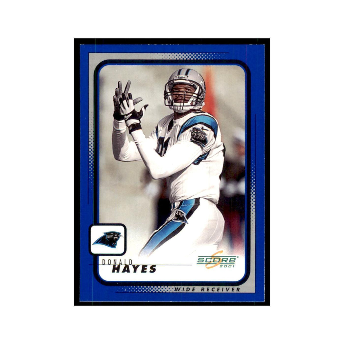 Donald Hayes 2001 Score #28 Football Card NM