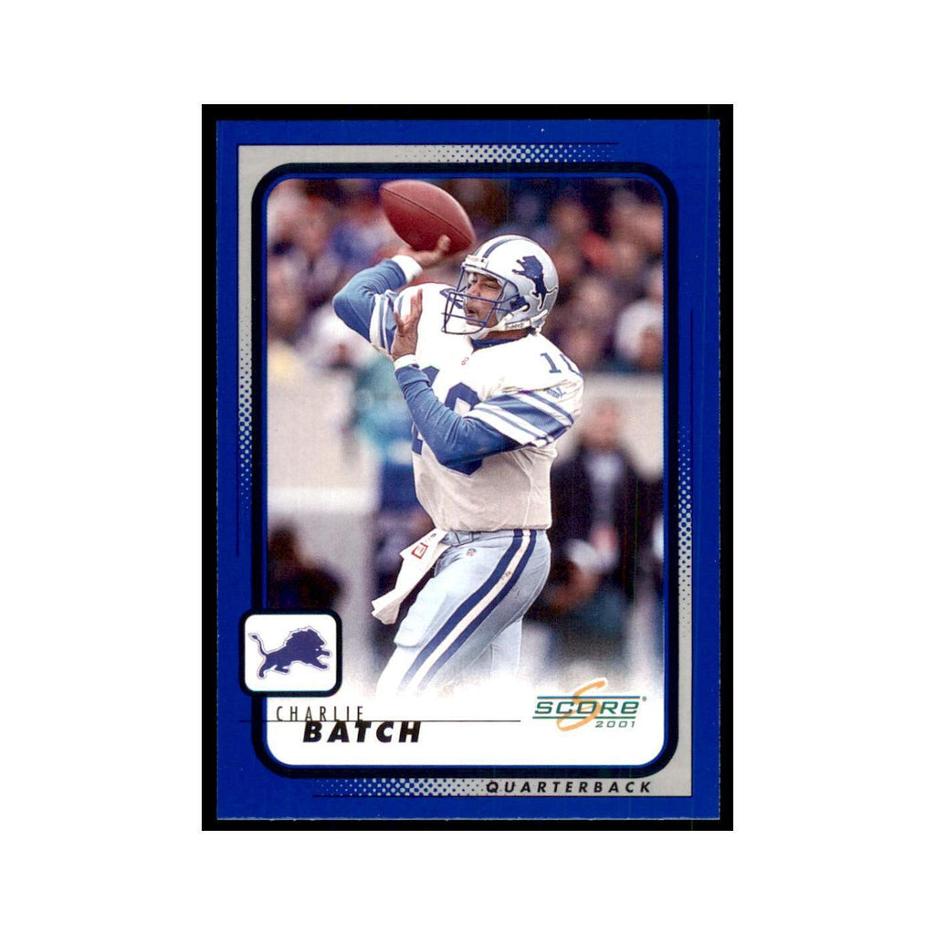 Charlie Batch 2001 Score #69 Football Cards Football Card NM