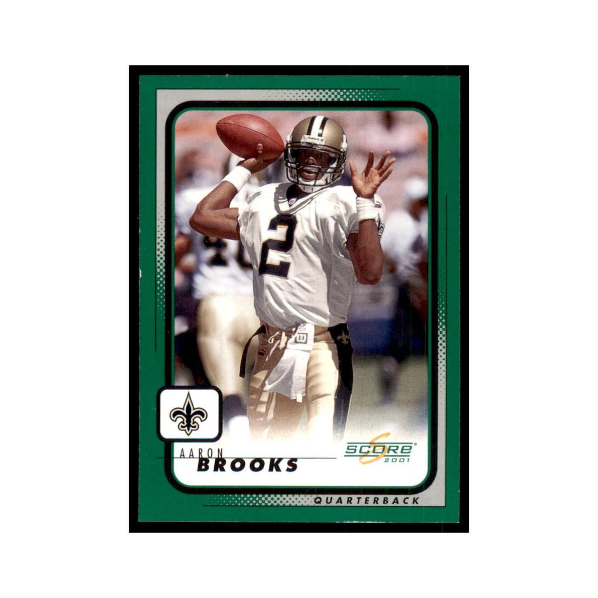 Aaron Brooks 2001 Score #124 Football Cards Football Card NM