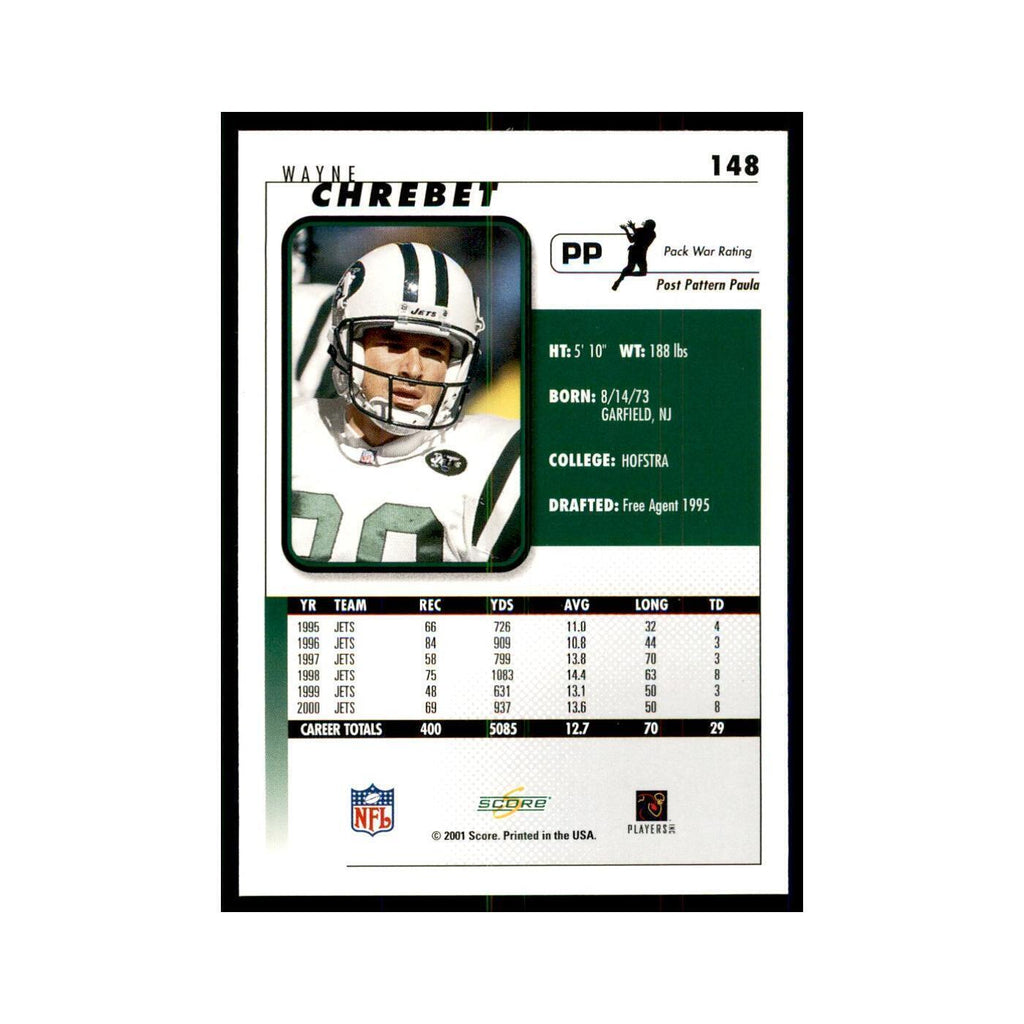 Wayne Chrebet 2001 Score #148 NM