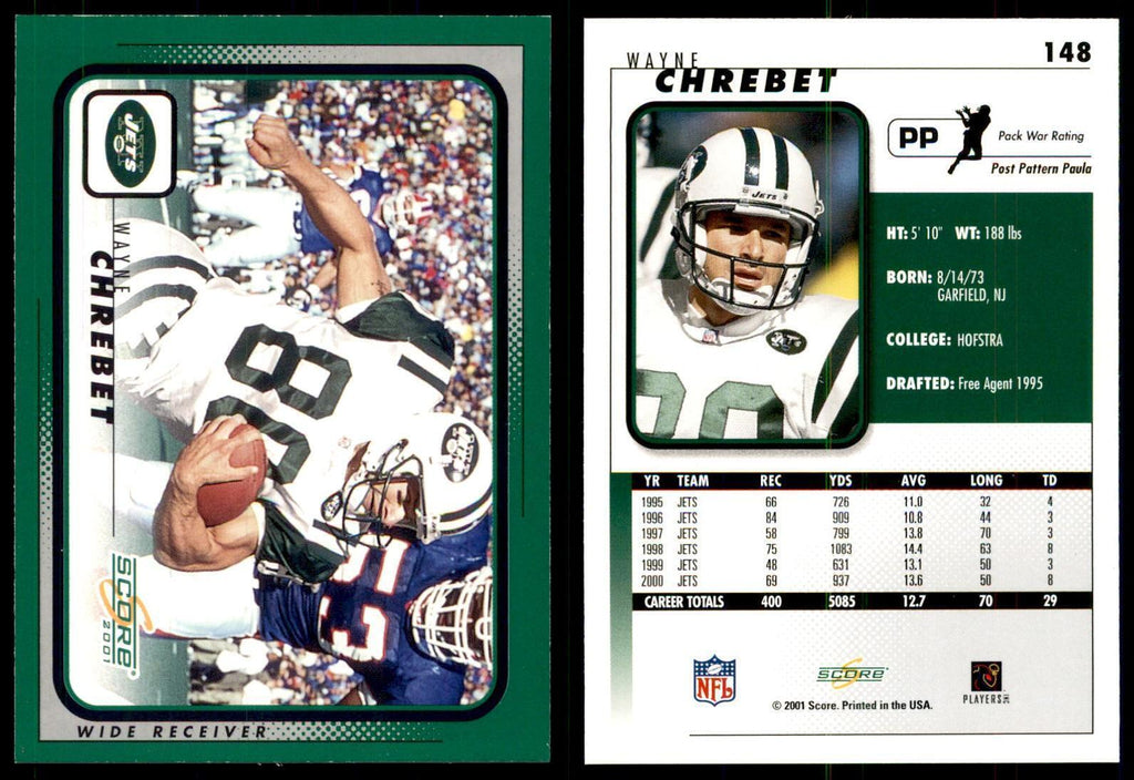 Wayne Chrebet 2001 Score #148 NM