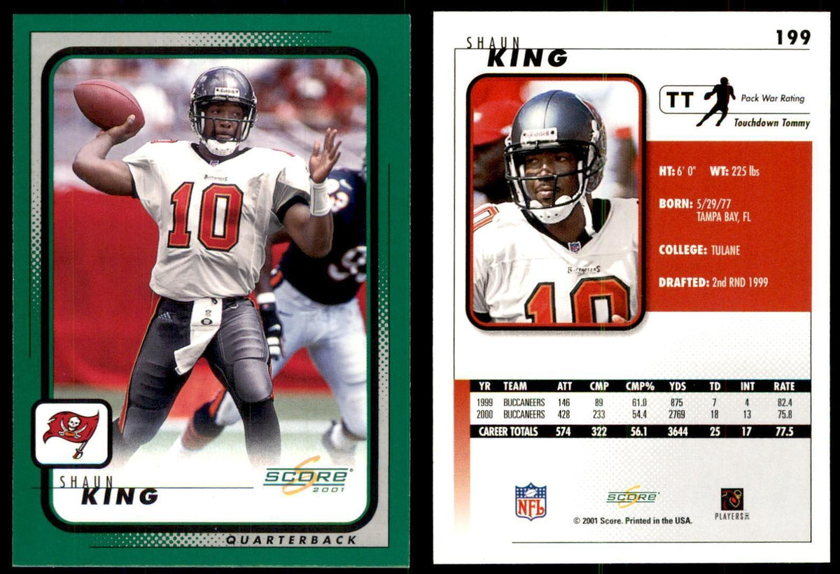 Shaun King 2001 Score #199 NM
