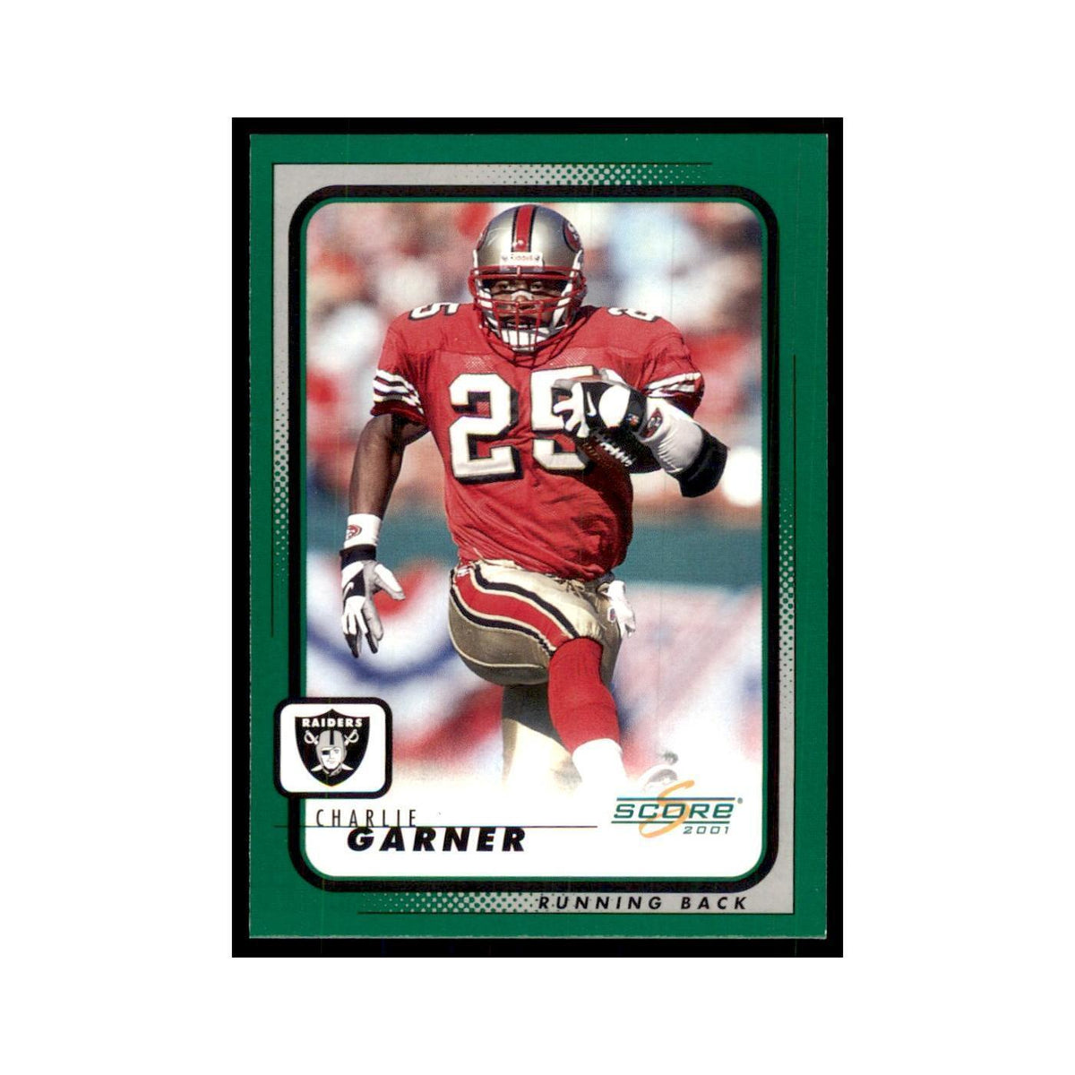 Charlie Garner 2001 Score #175 Football Cards Football Card NM