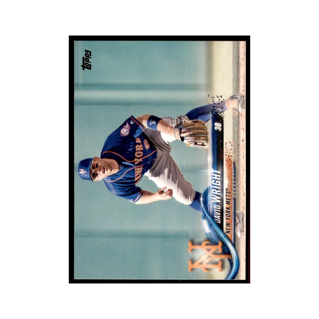 David Wright 2018 Topps #588 New York Mets Baseball Card NM
