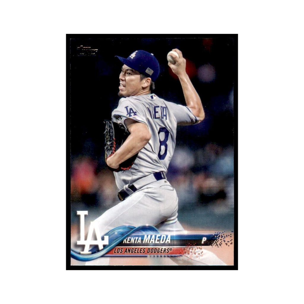 Kenta Maeda 2018 Topps #484 Los Angeles Dodgers Baseball Card NM