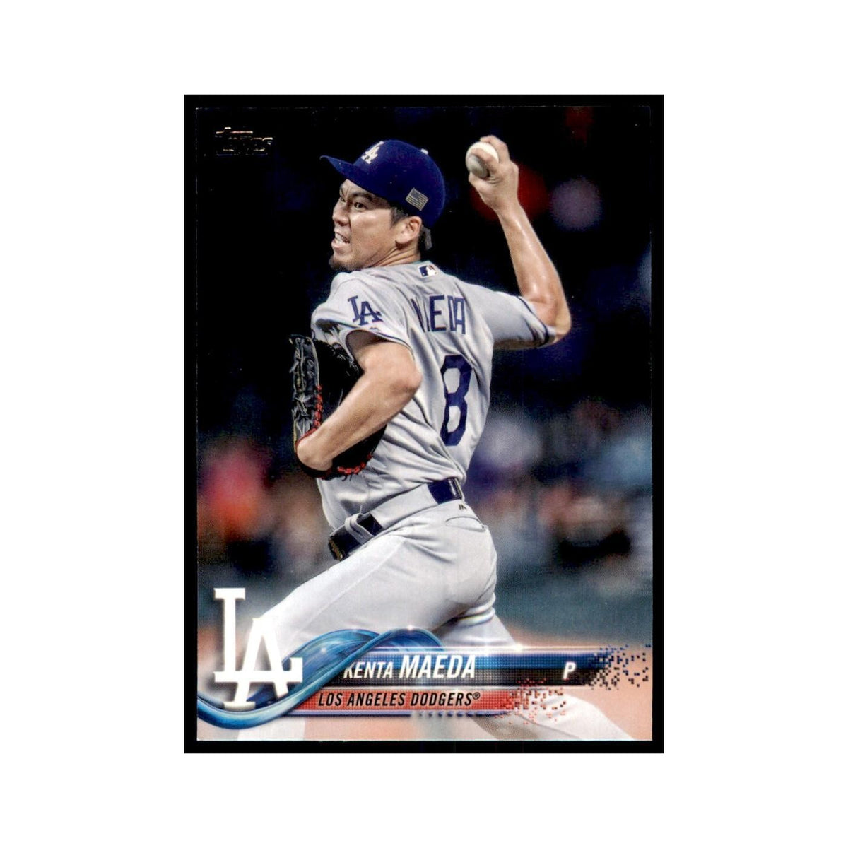 Kenta Maeda 2018 Topps #484 Los Angeles Dodgers Baseball Card NM