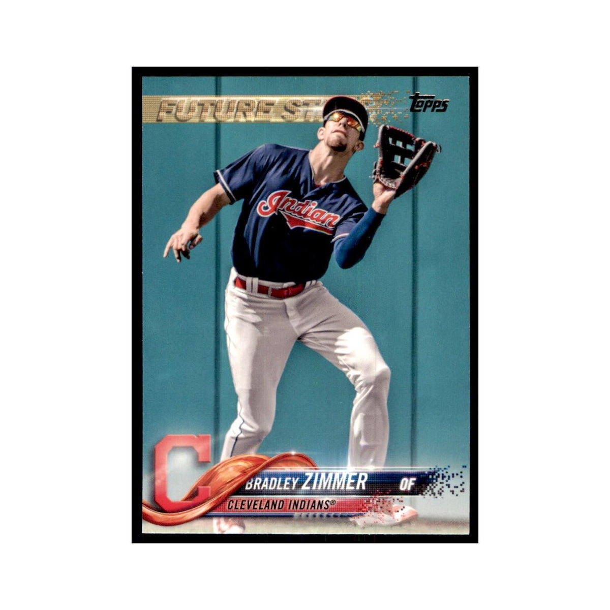 Bradley Zimmer 2018 Topps #374 Cleveland Indians Baseball Card NM