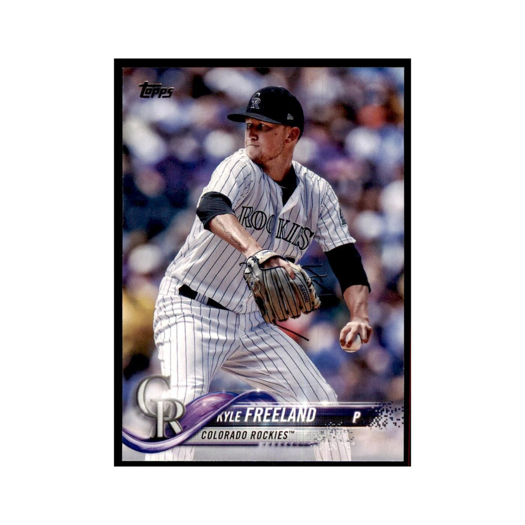 Kyle Freeland 2018 Topps #586 Colorado Rockies Baseball Card NM