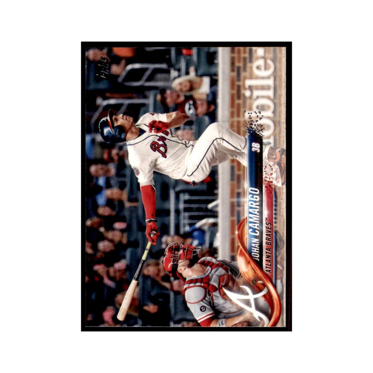 Johan Camargo 2018 Topps #525 Atlanta Braves Baseball Card NM