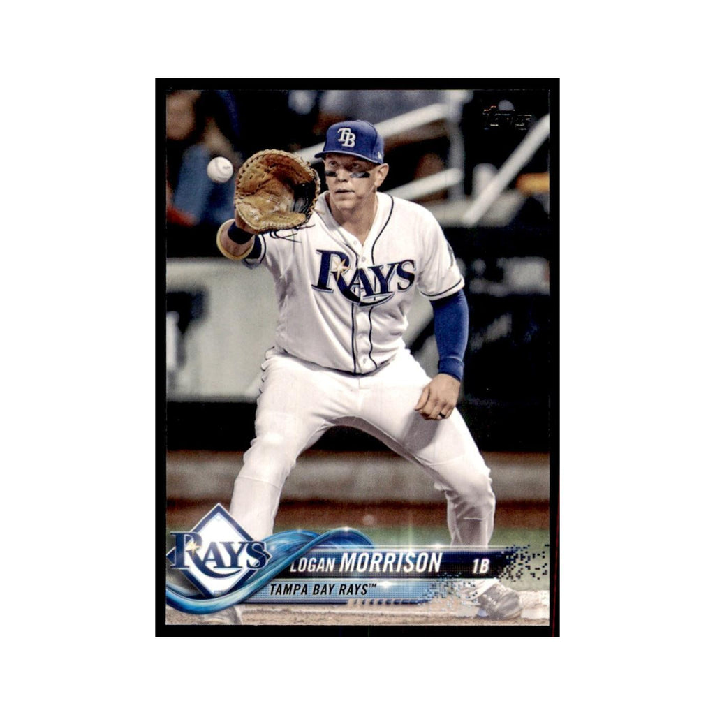 Logan Morrison 2018 Topps #477 Tampa Bay Rays Baseball Card NM