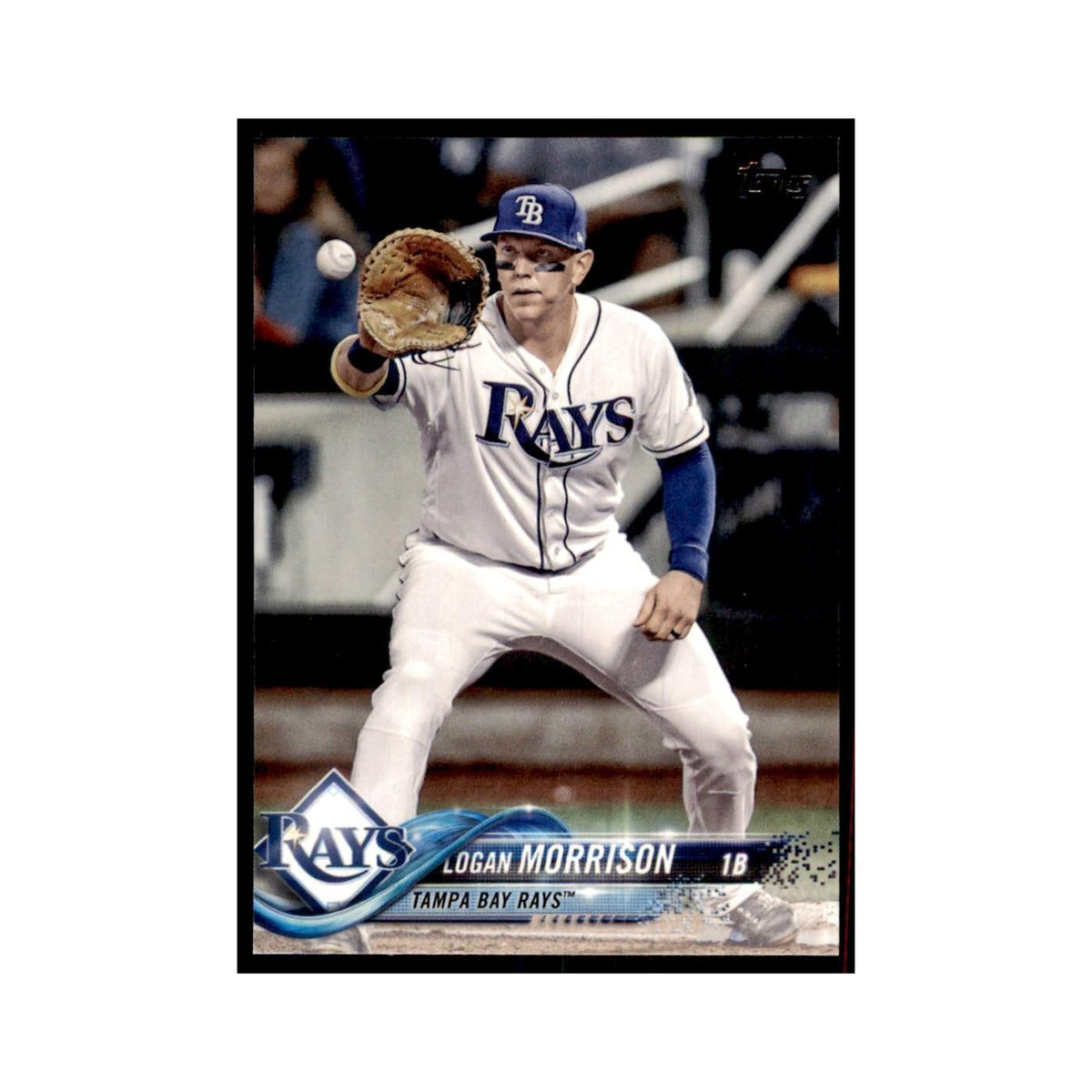 Logan Morrison 2018 Topps #477 Tampa Bay Rays Baseball Card NM