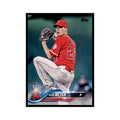 Alex Meyer 2018 Topps #548 Los Angeles Angels Baseball Card NM
