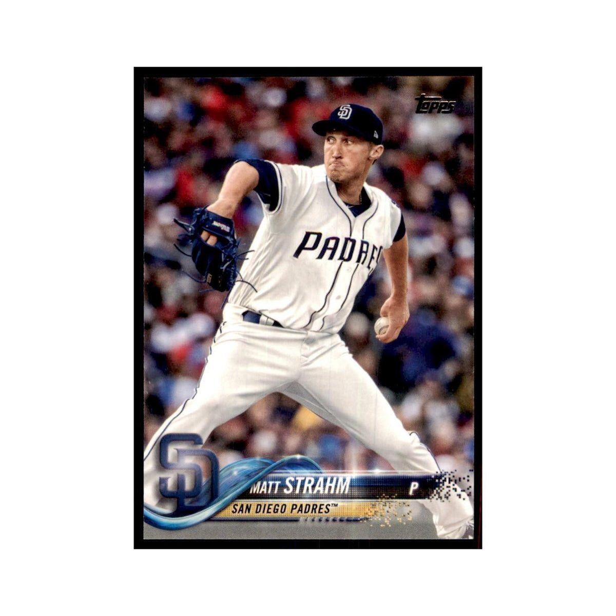 Matt Strahm 2018 Topps #368 San Diego Padres Baseball Card NM