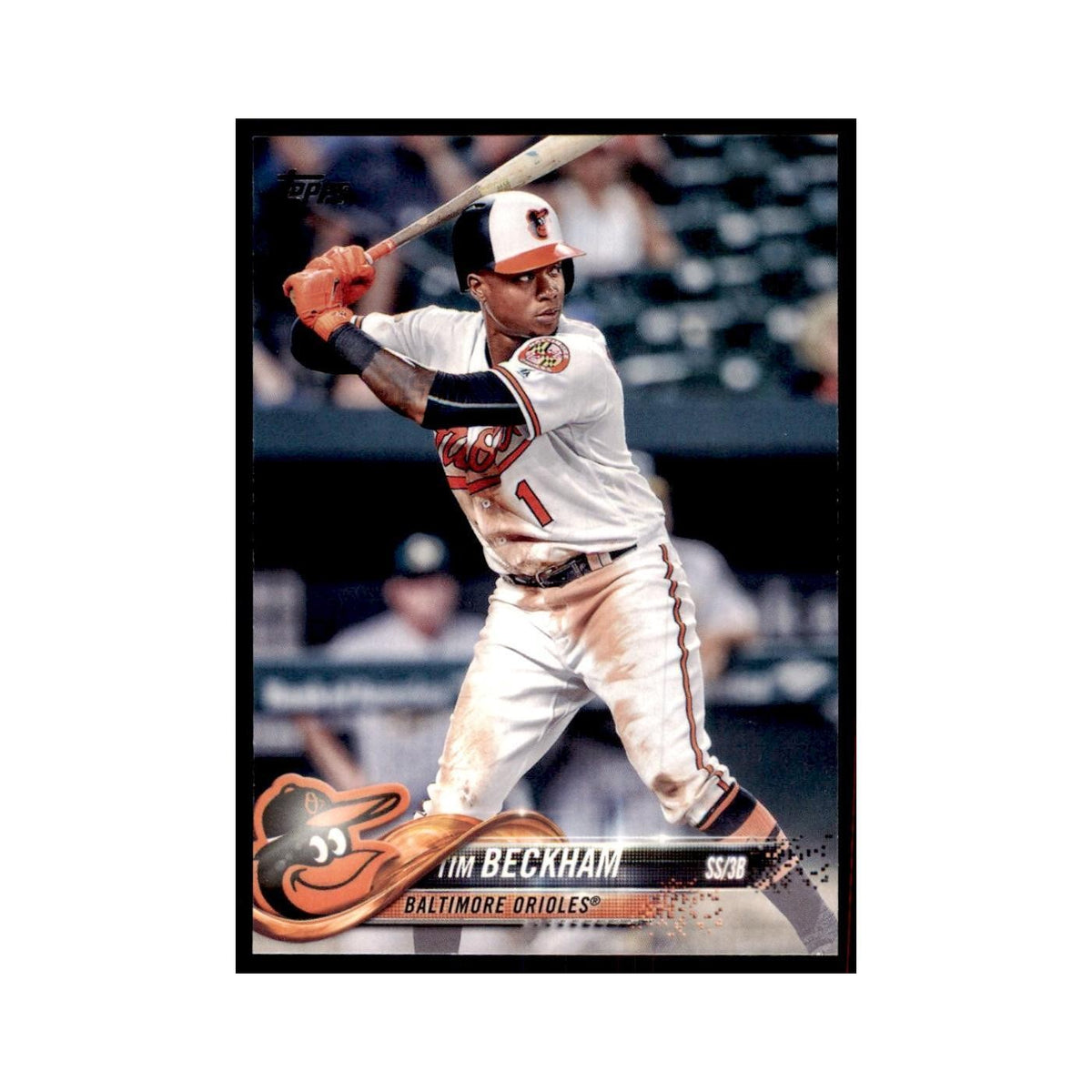 Tim Beckham 2018 Topps #532 Baltimore Orioles Baseball Card NM