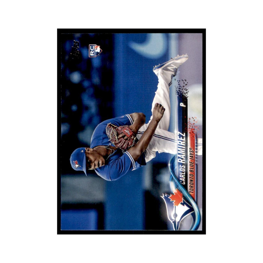 Carlos Ramirez Rookie 2018 Topps #467 Toronto Blue Jays Baseball Card NM