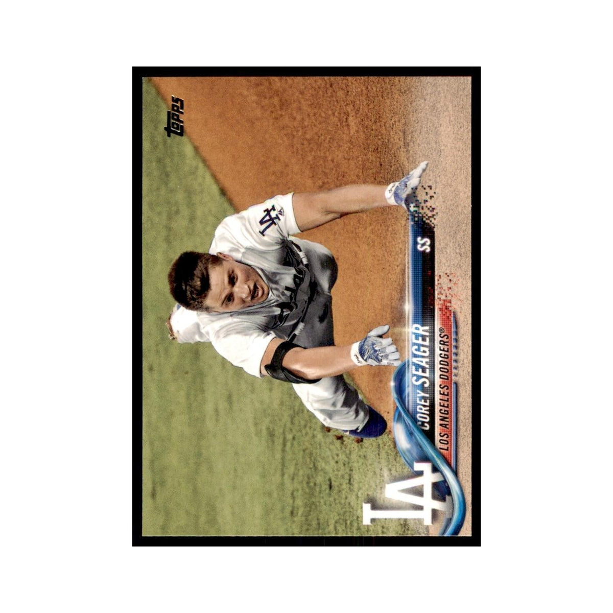 Corey Seager 2018 Topps #550 Los Angeles Dodgers Baseball Card NM