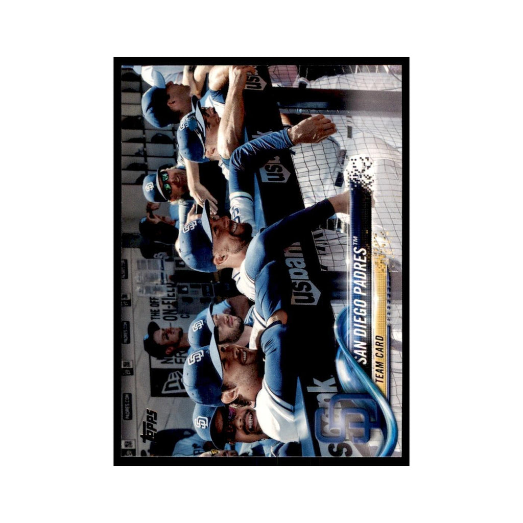San Diego Padres 2018 Topps #465 San Diego Padres Baseball Card NM