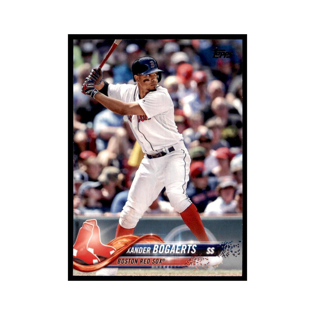 Xander Bogaerts 2018 Topps #502 Boston Red Sox Baseball Card NM