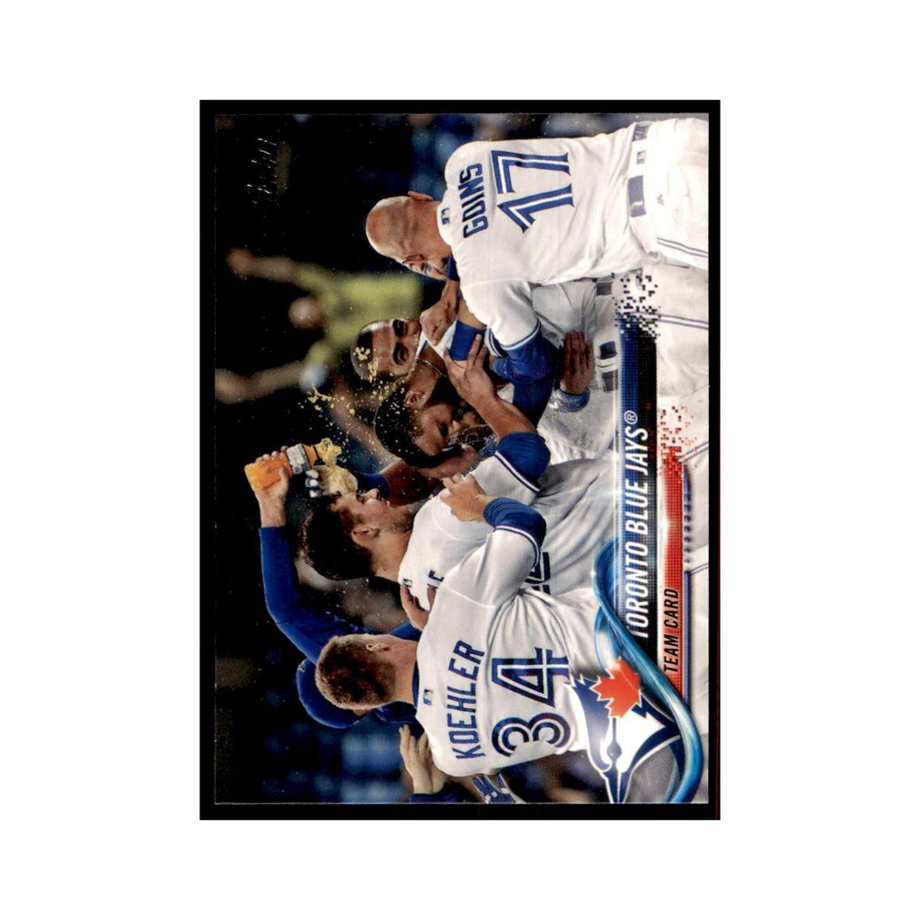 Toronto Blue Jays 2018 Topps #584 Toronto Blue Jays Baseball Card NM