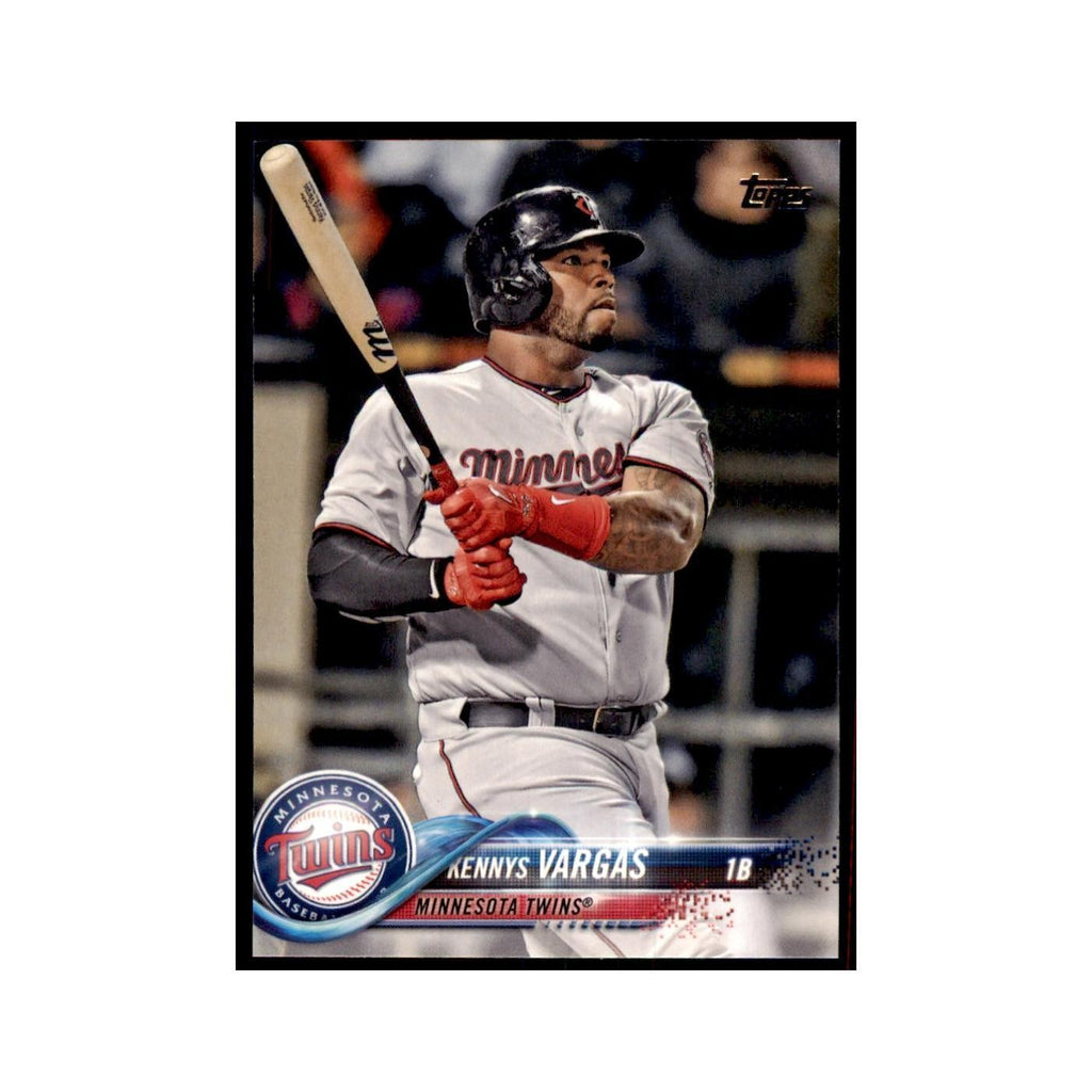 Kennys Vargas 2018 Topps #533 Minnesota Twins Baseball Card NM