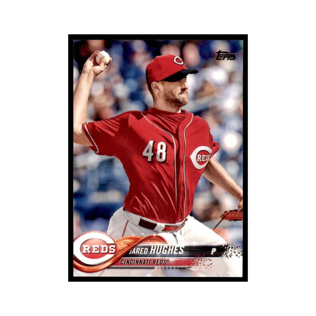 Jared Hughes 2018 Topps #574 Cincinnati Reds Baseball Card NM