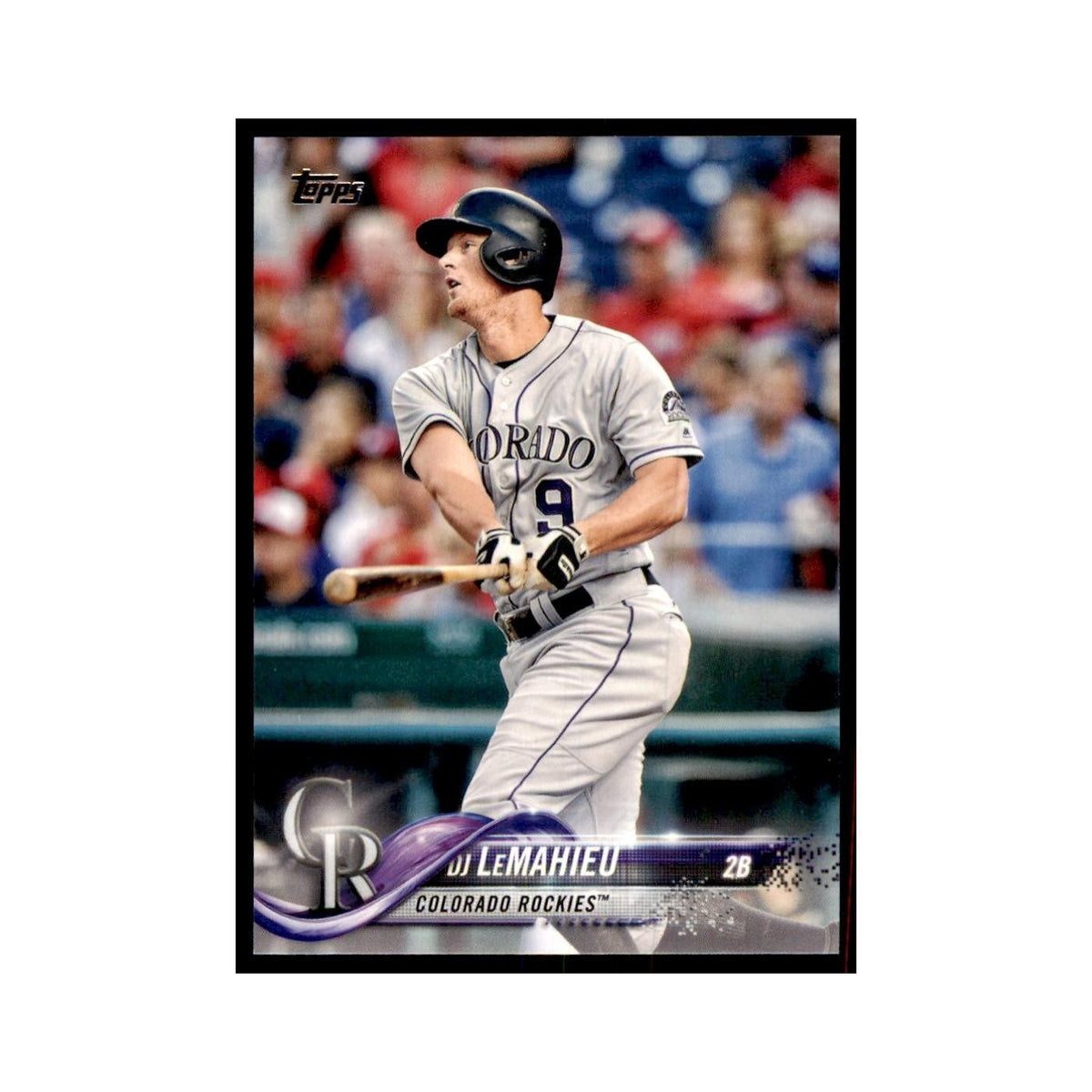 DJ LeMahieu 2018 Topps #449 Colorado Rockies Baseball Card NM