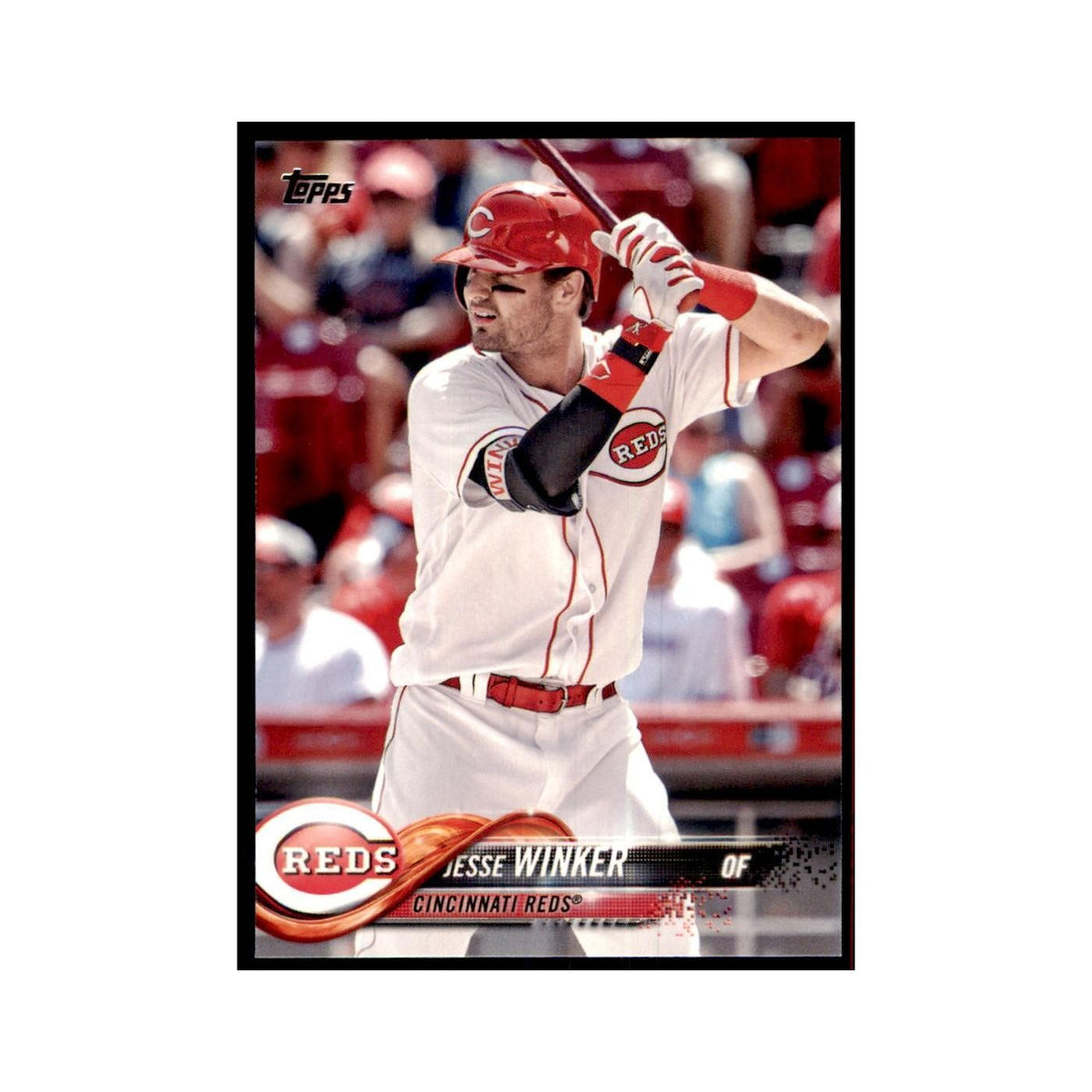 Jesse Winker 2018 Topps #581 Cincinnati Reds Baseball Card NM