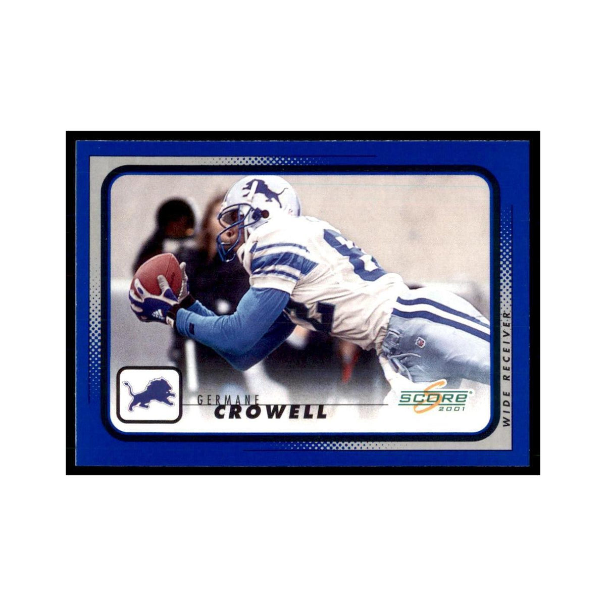 Germane Crowell 2001 Score #70 Football Cards Football Card NM
