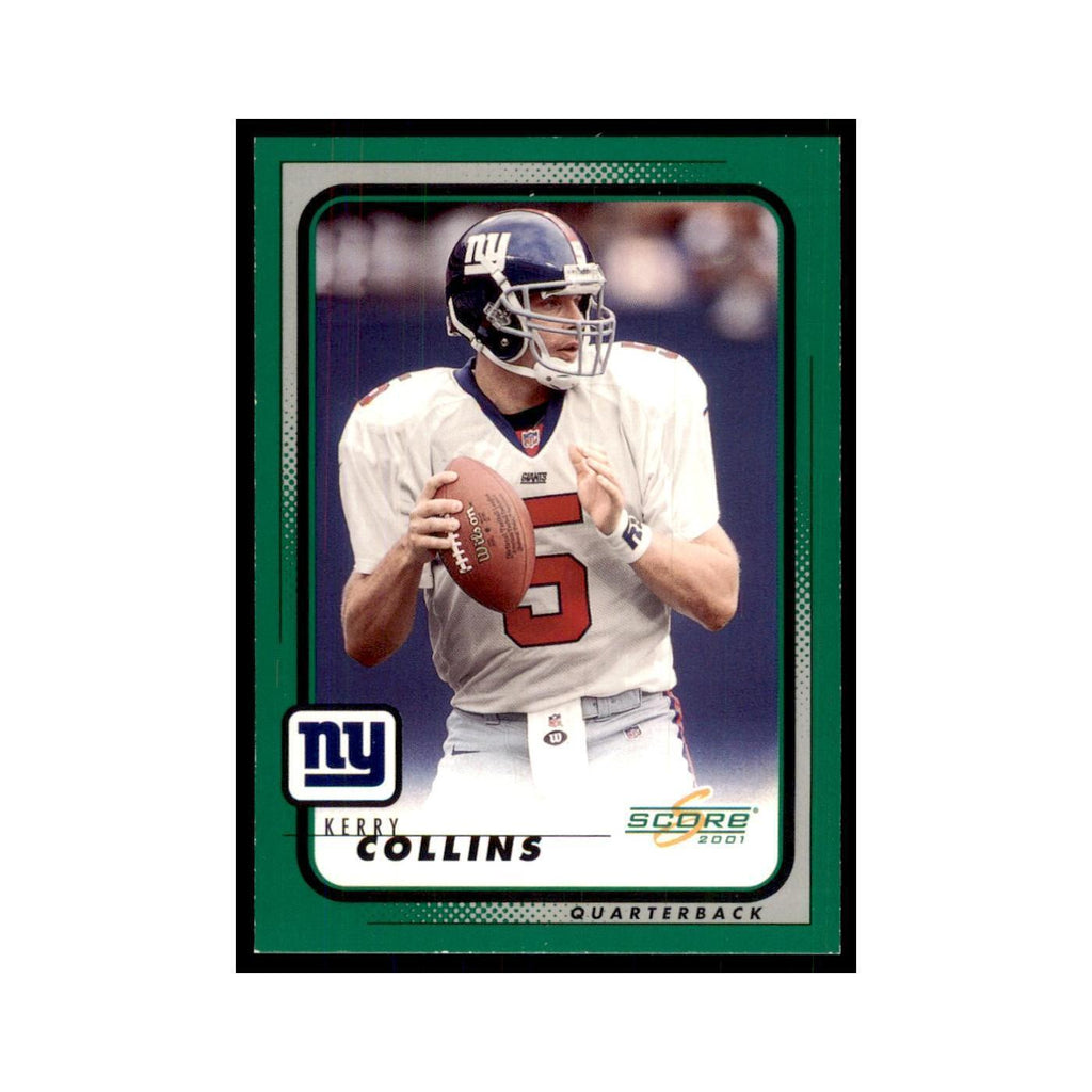 Kerry Collins 2001 Score #137 Football Cards Football Card NM