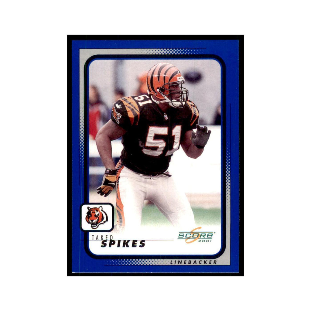 Takeo Spikes 2001 Score #46 Football Cards Football Card NM