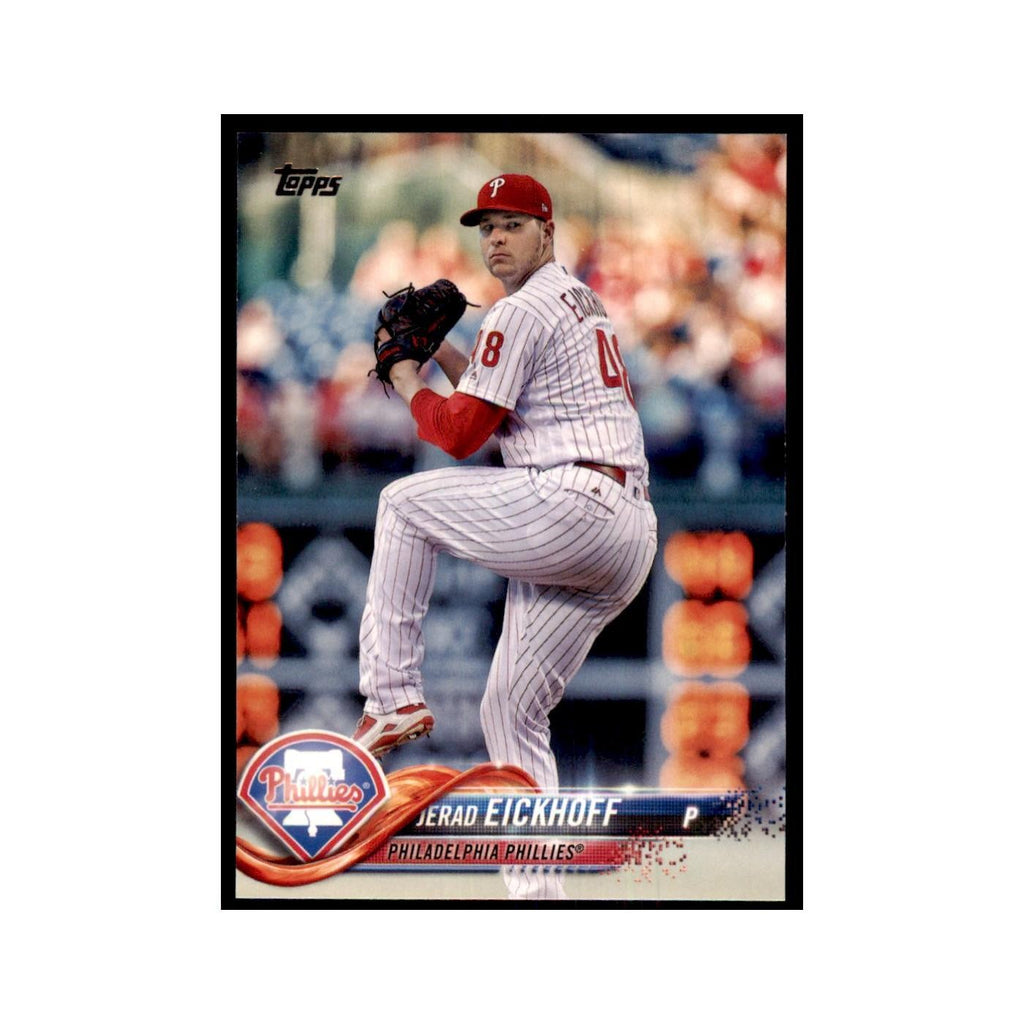 Jerad Eickhoff 2018 Topps #621 Philadelphia Phillies Baseball Card NM