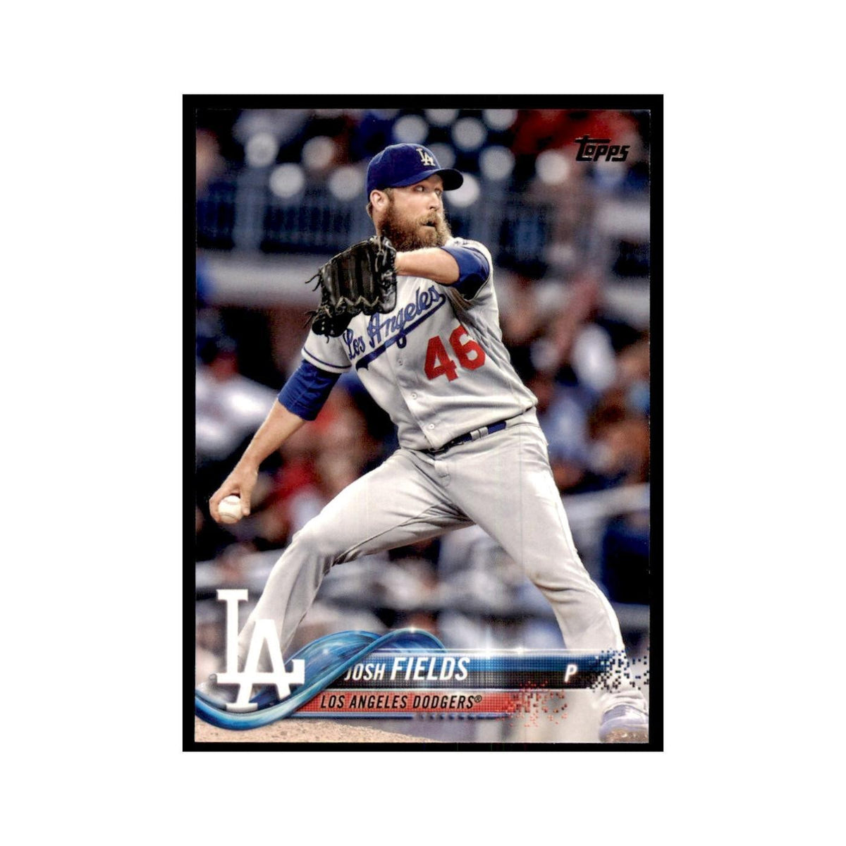 Josh Fields 2018 Topps #623 Los Angeles Dodgers Baseball Card NM