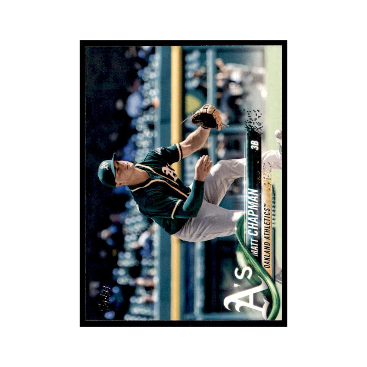Matt Chapman 2018 Topps #669 Oakland Athletics Baseball Card NM