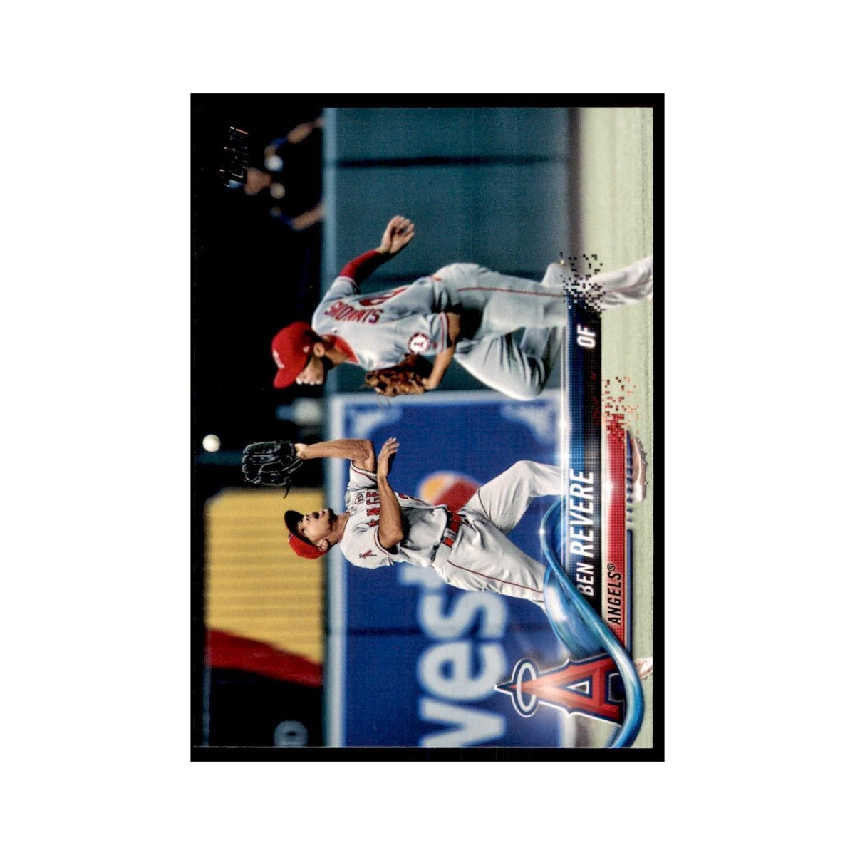 Ben Revere 2018 Topps #642 Los Angeles Angels Baseball Card NM