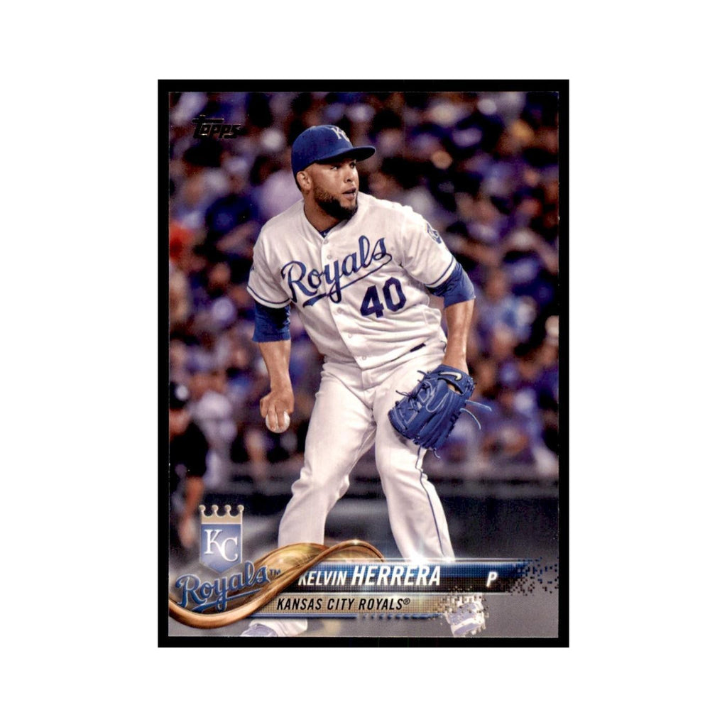 Kelvin Herrera 2018 Topps #406 Kansas City Royals Baseball Card NM