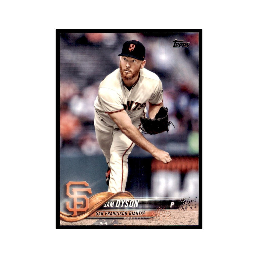 Sam Dyson 2018 Topps #398 San Francisco Giants Baseball Card NM