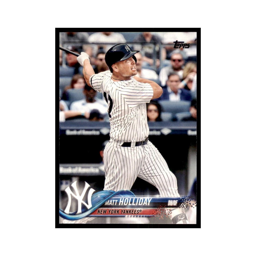 Matt Holliday 2018 Topps #435 New York Yankees Baseball Card NM