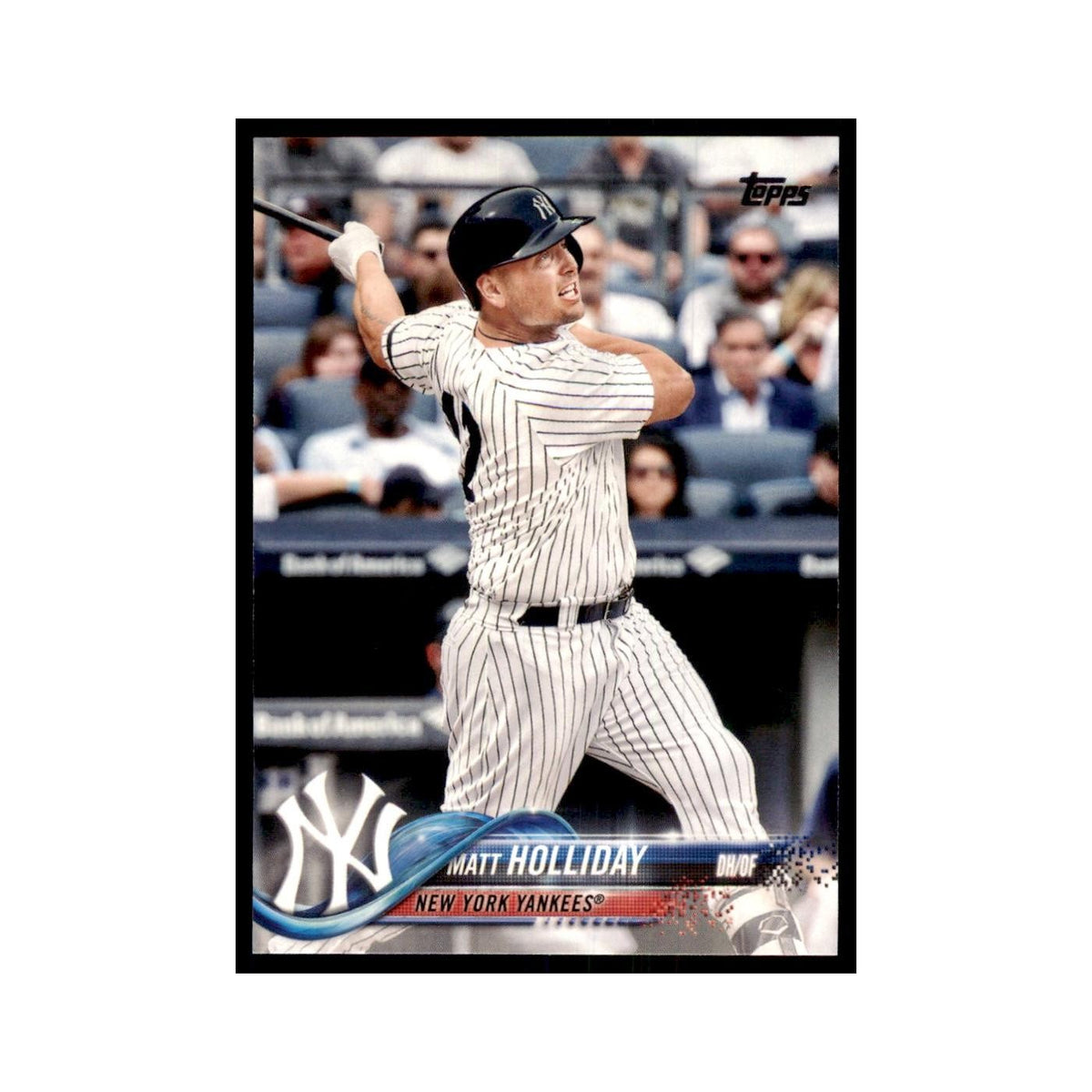 Matt Holliday 2018 Topps #435 New York Yankees Baseball Card NM