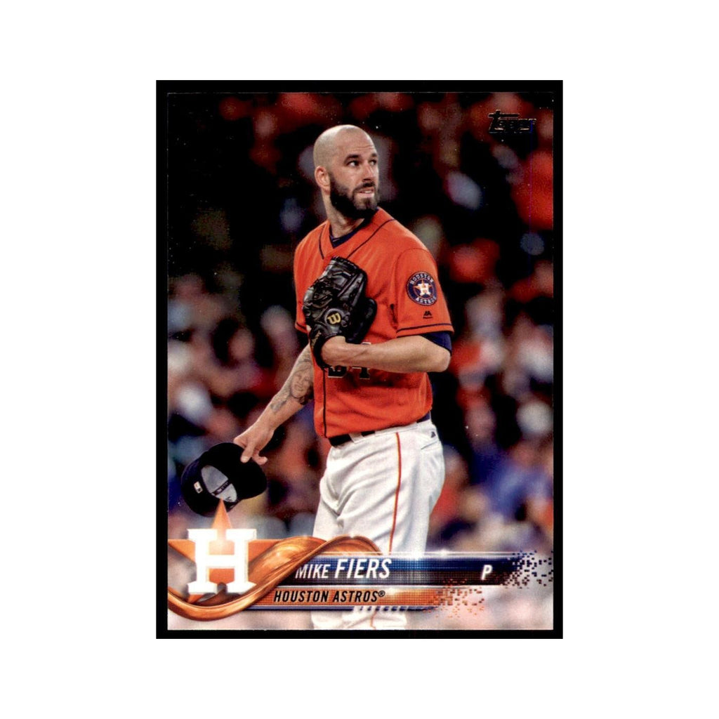 Mike Fiers 2018 Topps #184 Houston Astros Baseball Card NM
