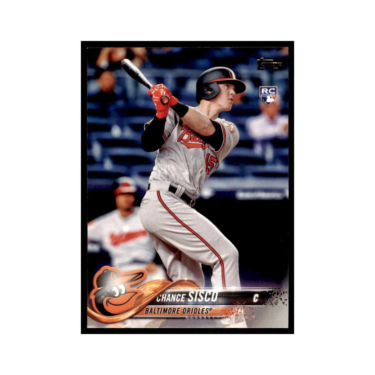 Chance Sisco Rookie 2018 Topps #185 Baltimore Orioles Baseball Card NM