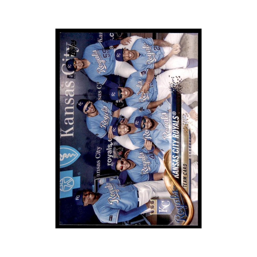 Kansas City Royals 2018 Topps #682 Kansas City Royals Baseball Card NM