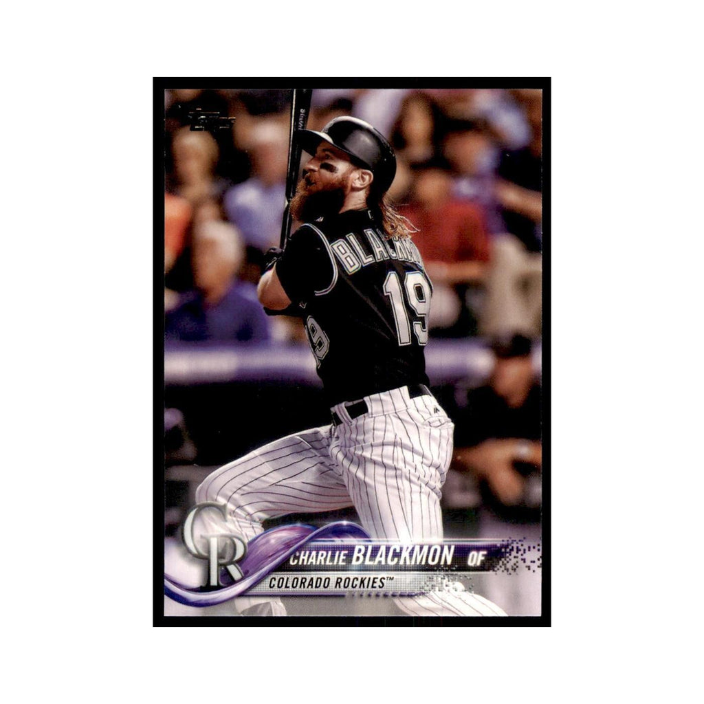 Charlie Blackmon 2018 Topps #431 Colorado Rockies Baseball Card NM