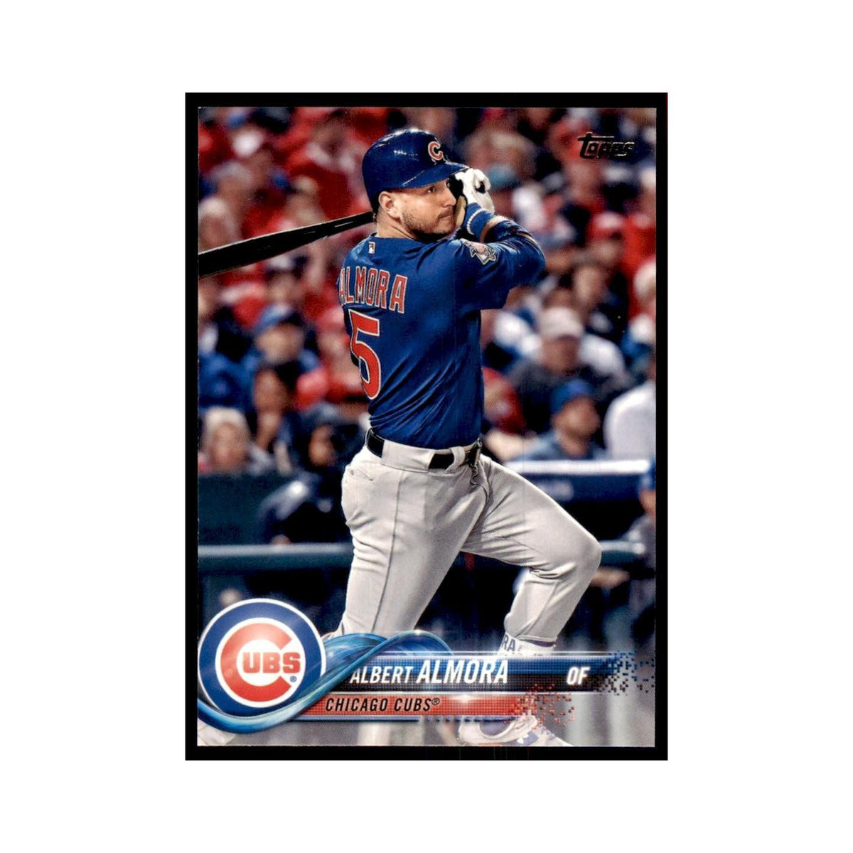 Albert Almora 2018 Topps #432 Chicago Cubs Baseball Card NM