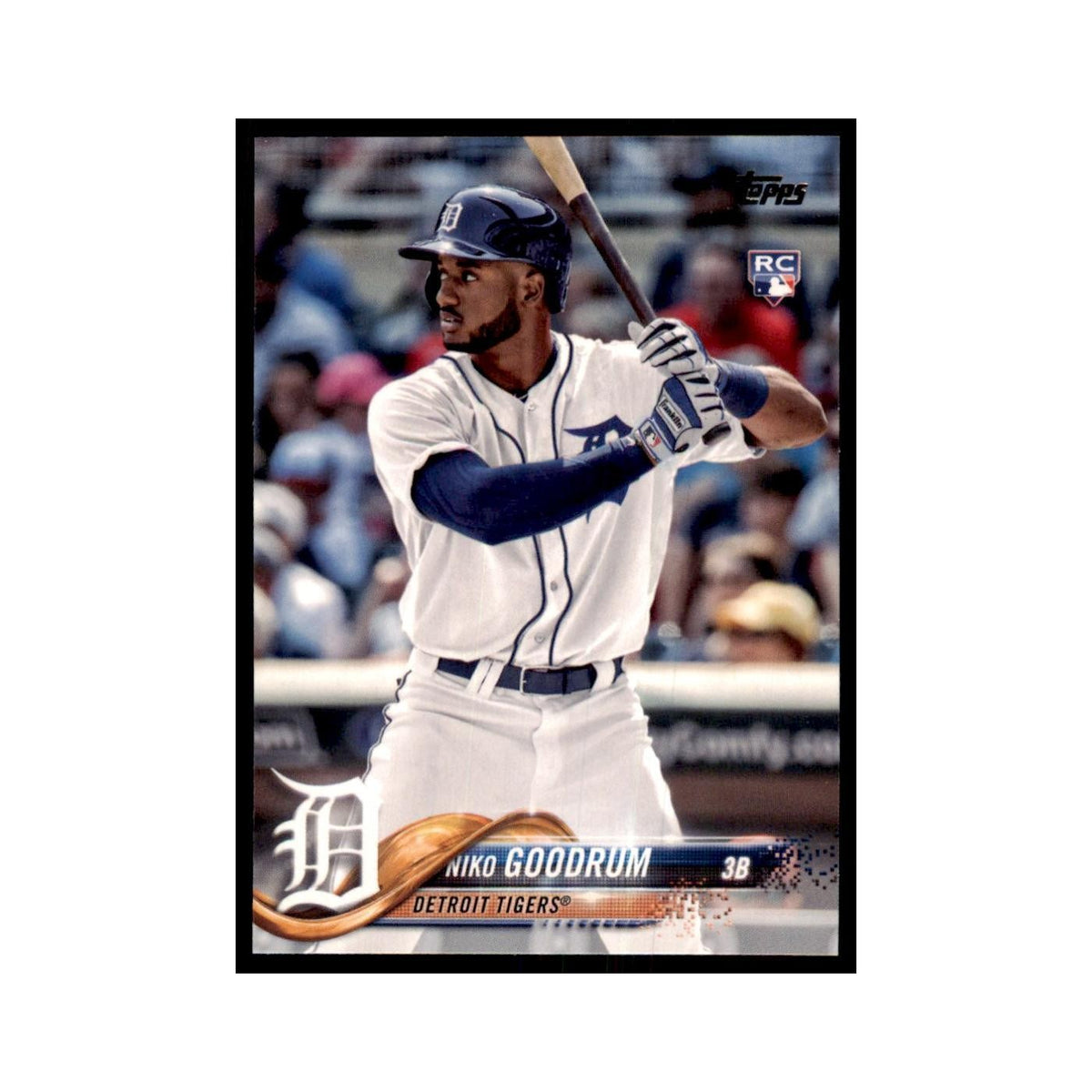 Niko Goodrum Rookie 2018 Topps #639 Detroit Tigers Baseball Card NM