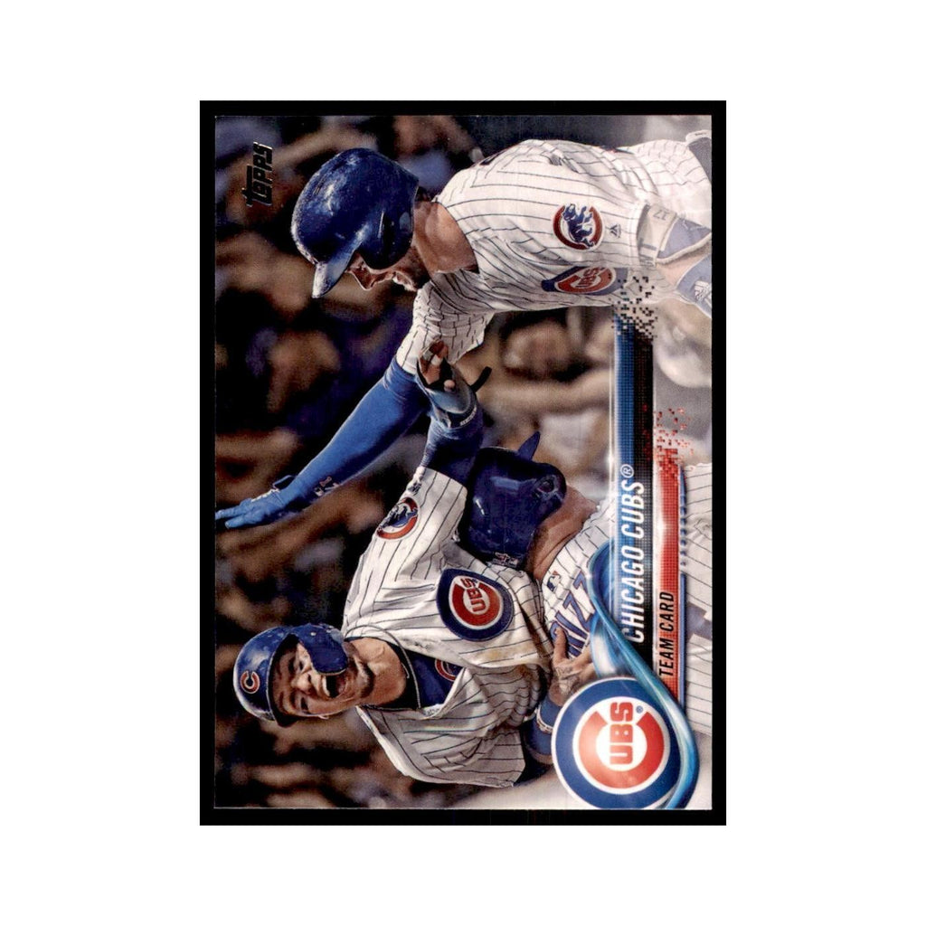 Chicago Cubs 2018 Topps #399 Chicago Cubs Baseball Card NM