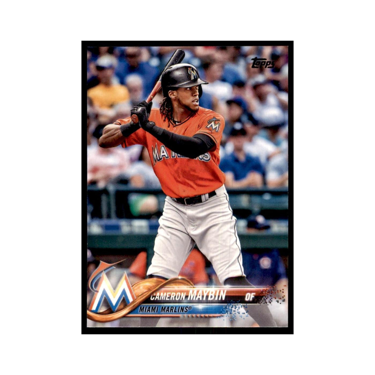 Cameron Maybin 2018 Topps #641 Miami Marlins Baseball Card NM