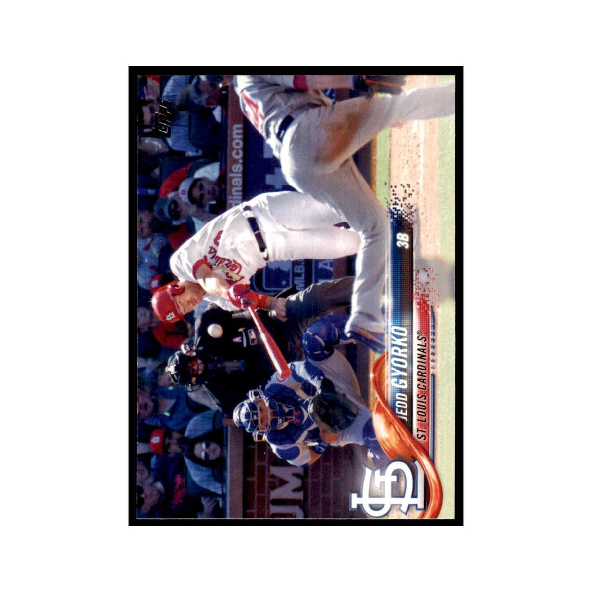 Jedd Gyorko 2018 Topps #189 St. Louis Cardinals Baseball Card NM